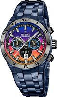 Watch Festina Man Chronobike in Steel F20709/1 - F20709/1